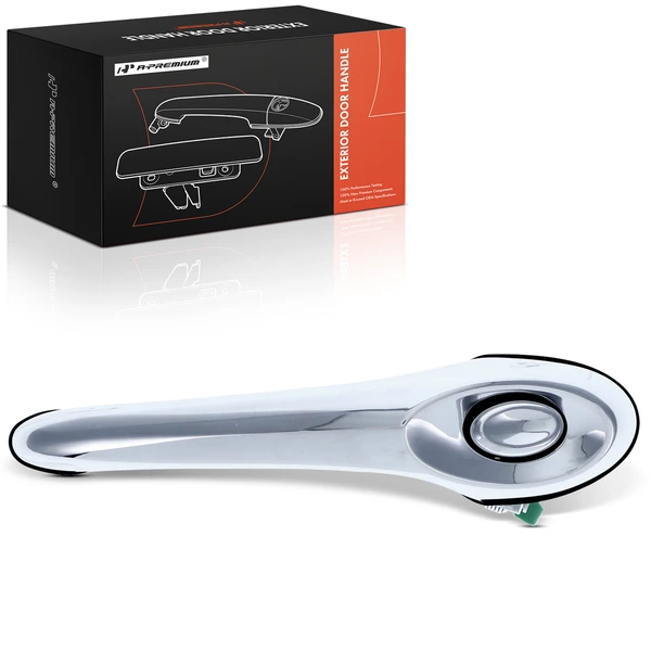 Rear Driver Chrome Exterior Door Handle for 2001-2010 Chrysler PT Cruiser