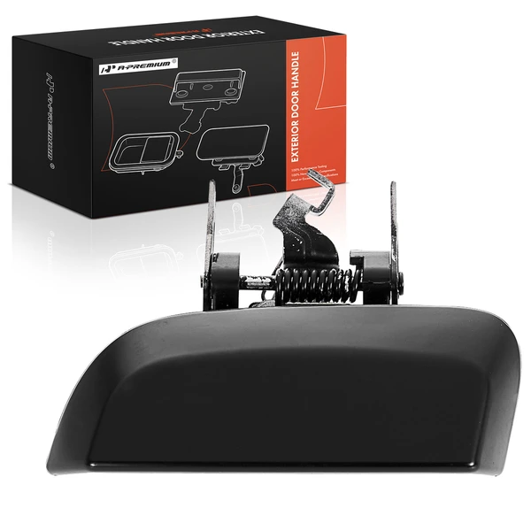 Rear Passenger Smooth Black Exterior Door Handle for Nissan Pathfinder 2005-2012