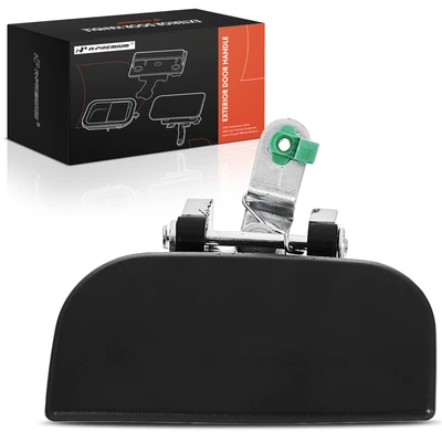 Rear Driver Textured Black Exterior Door Handle