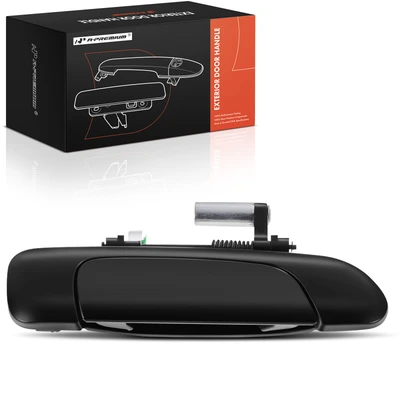 Front Passenger Primed Black Exterior Door Handle