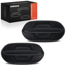 2 Pcs Rear Driver & Passenger Black Sliding Door Exterior Handle for 1999-2004 Honda Odyssey