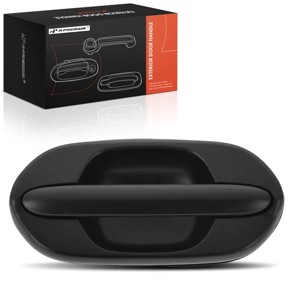 Rear Passenger Sliding Door Black Exterior Handle for Honda Odyssey 1999-2004