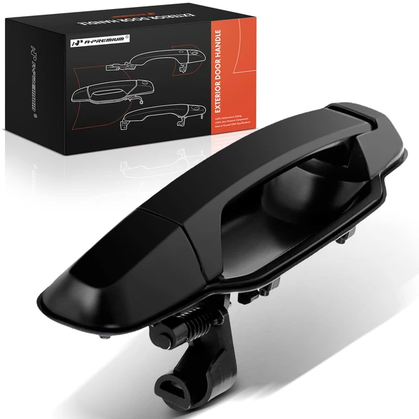 Rear Driver Black Exterior Door Handle for 2003-2006 Kia Sorento