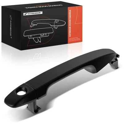 Front Driver Black Texture Exterior Door Handle
