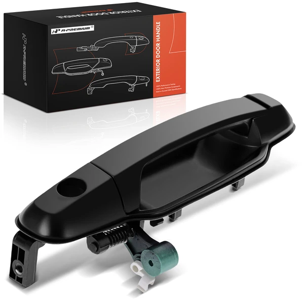 Front Driver Black Exterior Door Handle for 2003-2006 Kia Sorento