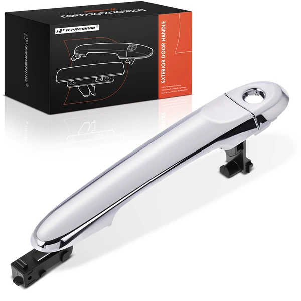 Front Driver Chrome Exterior Door Handle for 2012-2019 Nissan Versa