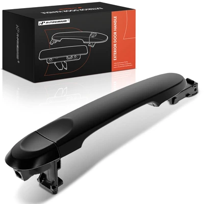 Front Passenger Primed Black Exterior Door Handle