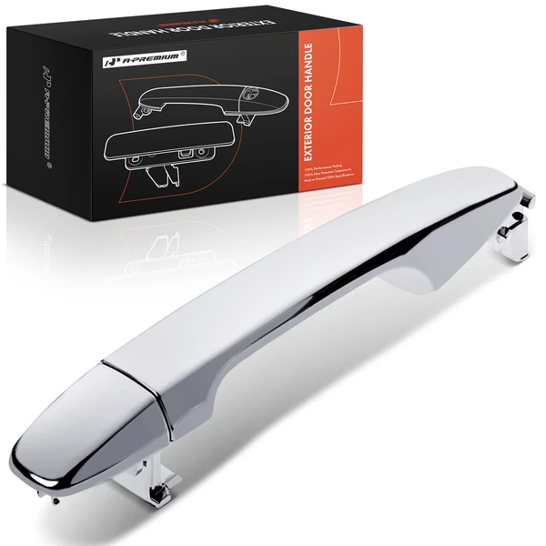 Rear Driver or Passenger Chrome Exterior Door Handle for 2015-2020 Subaru WRX