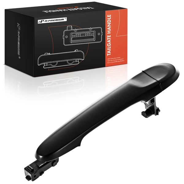 Rear Tailgate Primed Black Handle for Nissan Cube without Smart Entry System