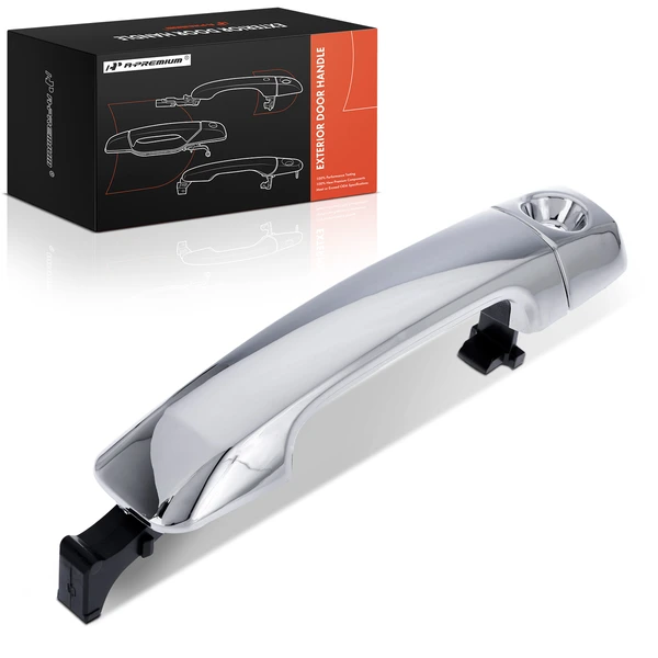 Chrome Exterior Door Handle for Toyota Sequoia 08-16 Tundra 07-19