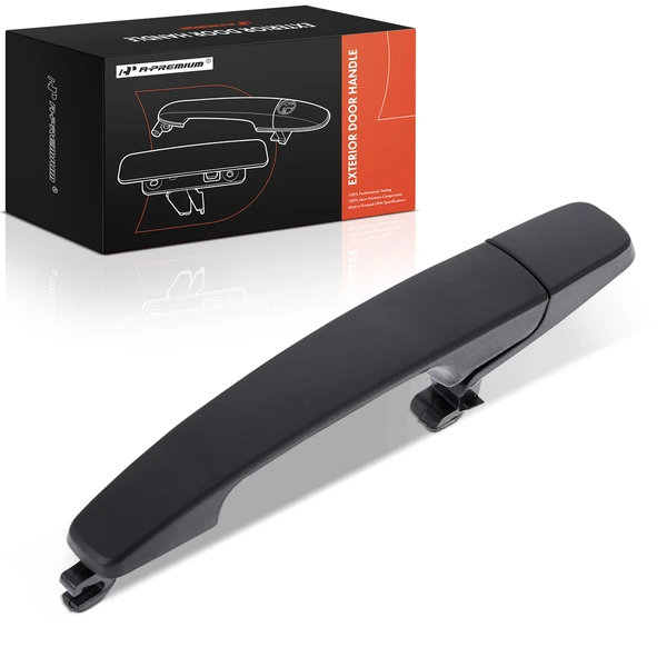 Black Plastic Exterior Door Handle for 2008-2011 Ford Focus