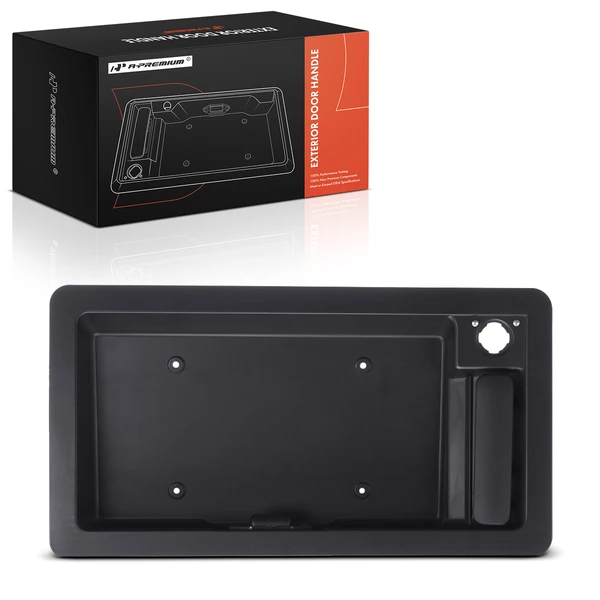 Passenger Rear Cargo Black Exterior Door Handle for Ford E-150 E-250 2008-2014