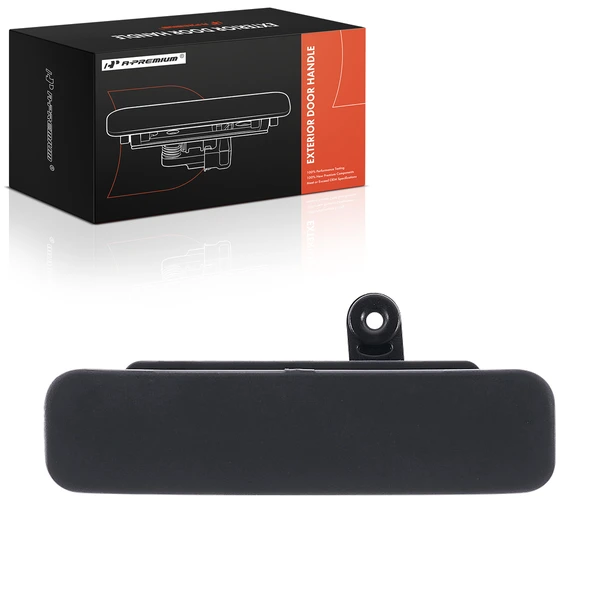 Front Passenger Black Exterior Door Handle for 1992-2002 Ford E-250 Econoline