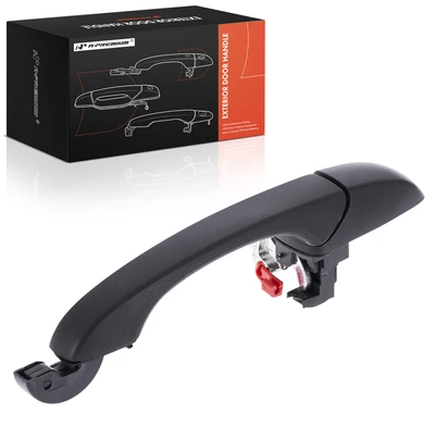 Rear Driver Black Exterior Door Handle