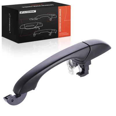 Rear Driver Smooth Black Exterior Door Handle