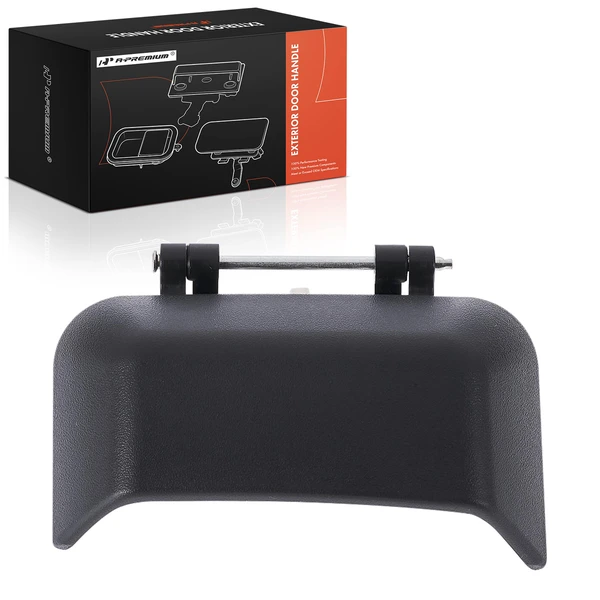 Rear Passenger Textured Black Exterior Door Handle for Jeep Compass 2007-2017