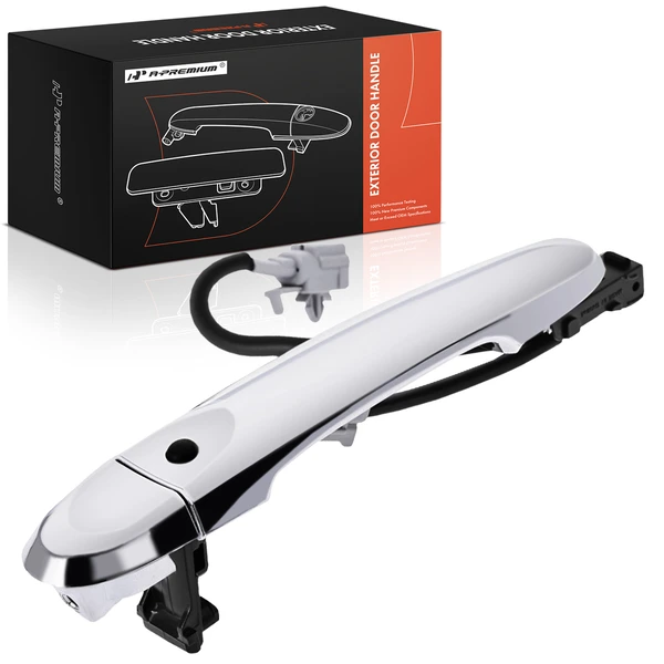 Front Passenger Chrome Exterior Door Handle for 2011-2017 Nissan Juke