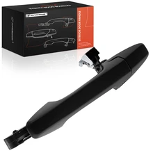 Rear Driver Primed Black Exterior Door Handle for 2006-2011 Honda Civic
