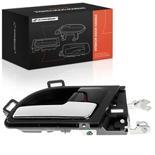 Front Passenger or Rear Passenger Black & Chrome Interior Door Handle
