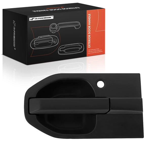 Front Passenger Texture Black Exterior Door Handle for Honda Element 2003-2007