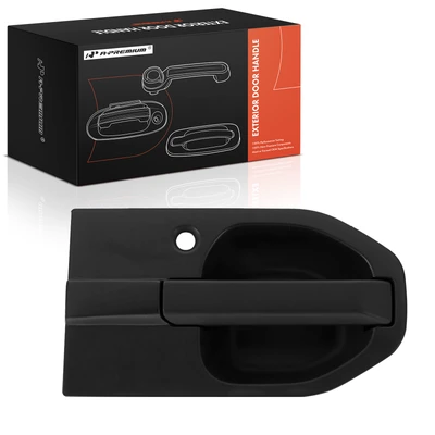 Front Driver Texture Black Exterior Door Handle