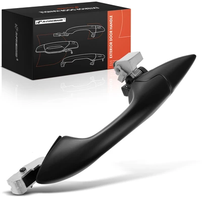 Rear Driver Primed Black Exterior Door Handle