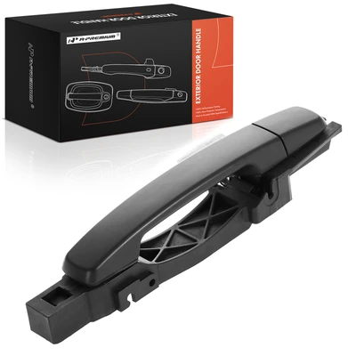 Rear Driver Primed Black Exterior Door Handle