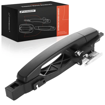 Rear Passenger Primed Black Exterior Door Handle