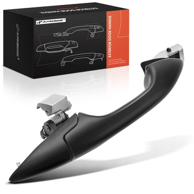 Front Passenger Primed Black Exterior Door Handle