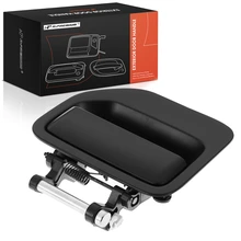 Front Passenger or Rear Passenger Black Exterior Door Handle