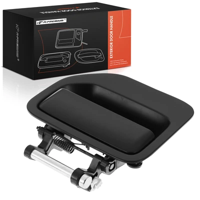 Front Passenger or Rear Passenger Black Exterior Door Handle