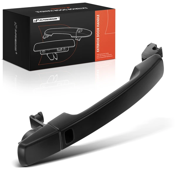 Front Passenger Primed Black Exterior Door Handle for 2007-2012 Nissan Sentra