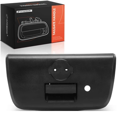 Tailgate Texture Black Handle with Keyhole & Bezel