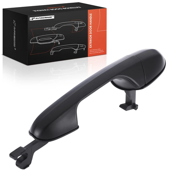 Rear Driver Black Exterior Door Handle for Chrysler Pacifica 04-08 3.5L 3.8L 4.0L