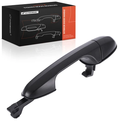 Rear Passenger Black Exterior Door Handle