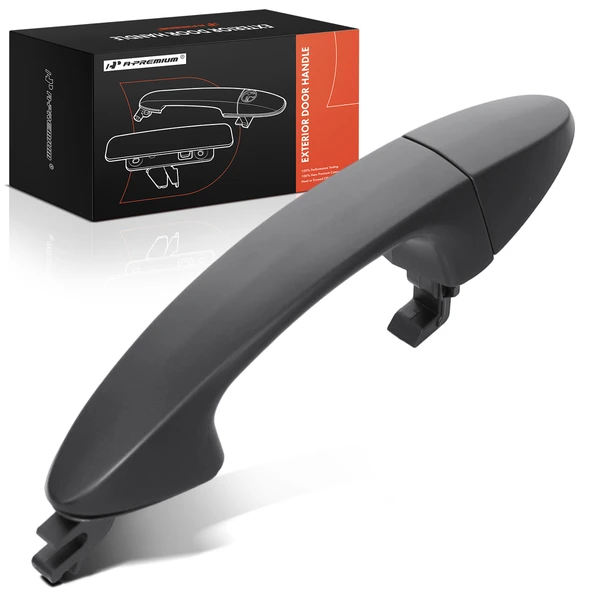 Black Exterior Door Handle for Ford Fiesta 2011-2019