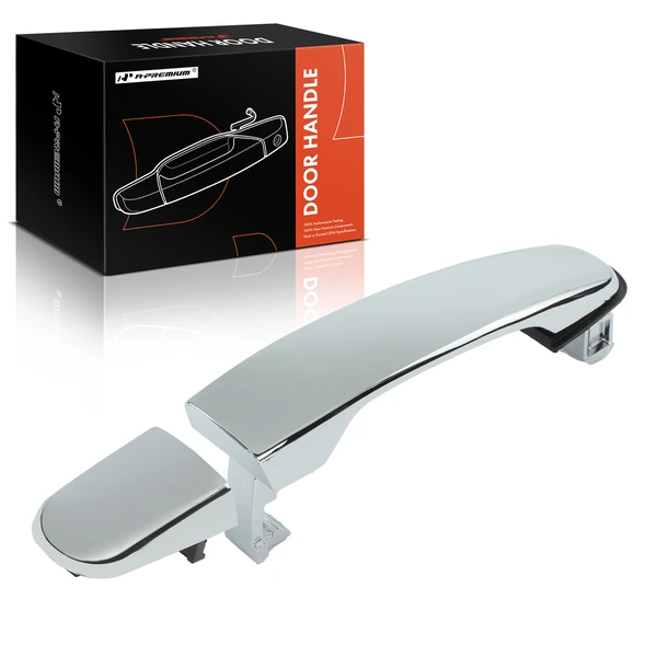 Front Passenger or Rear Driver or Passenger Chrome Exterior Door Handle for 2006-2009 Pontiac Torrent