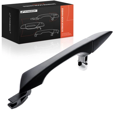 Front Passenger Primed Black Exterior Door Handle