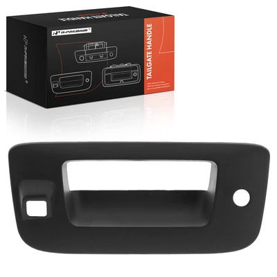 Black Tailgate Handle Bezel for Chevrolet Silverado 1500 Silverado 2500 HD GMC