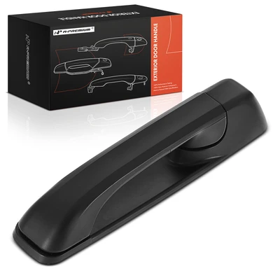 Rear Driver Black Exterior Door Handle