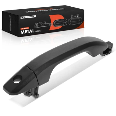 Upgraded Metal Exterior Door Handle & Cover with Keyhole