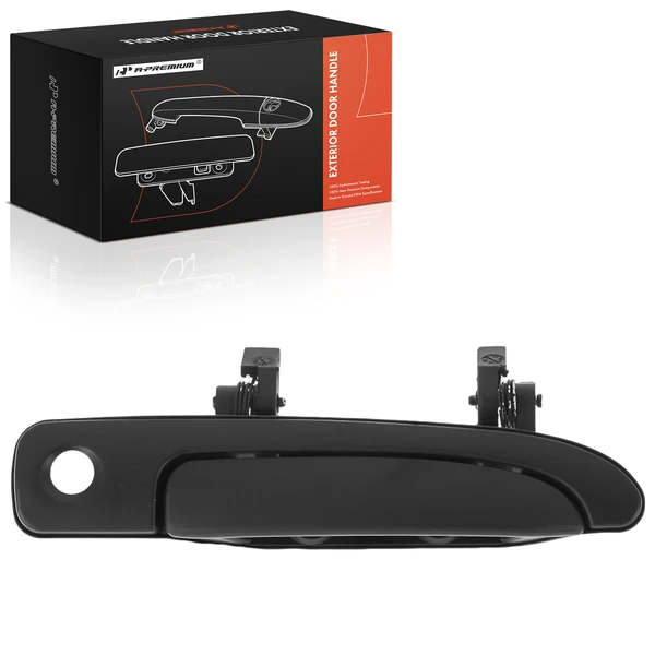 Front Passenger Texture Black Exterior Door Handle for 1992-2011 Mercury Grand Marquis