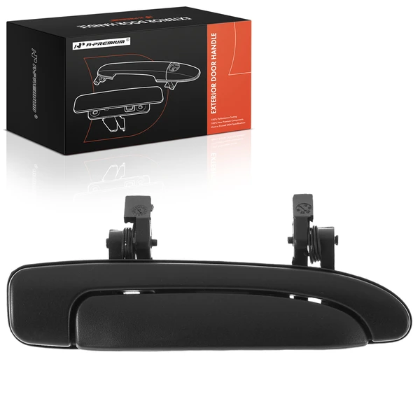 Rear Passenger Black Exterior Door Handle for 2003-2004 Mercury Marauder