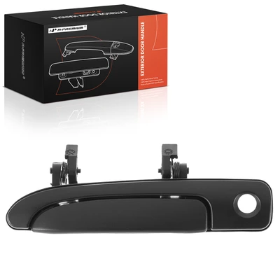 Front Driver Texture Black Exterior Door Handle