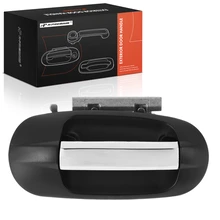 Front Passenger Black & Chrome Exterior Door Handle for 2003-2006 Lincoln Navigator