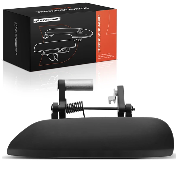 Front Driver or Rear Driver Primed Black Exterior Door Handle for Honda Fit 2009-2013