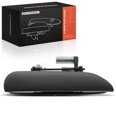 Front Passenger Primed Black Exterior Door Handle