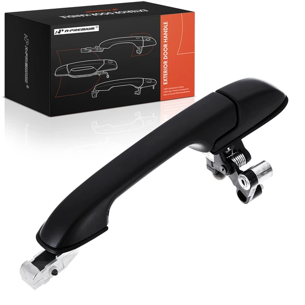 Rear Passenger Primed Black Exterior Door Handle for 2006-2008 Honda Pilot