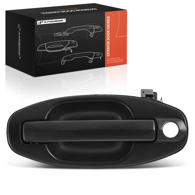 Front Driver Texture Black Exterior Door Handle