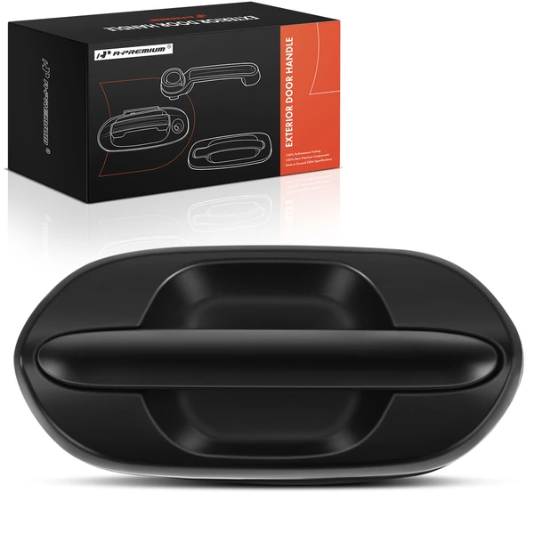 Rear Passenger Sliding Texture Black Exterior Door Handle for Honda Odyssey